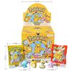 Bandai Scatola a Sorpresa Kawaii Pokémon 3D: Gomma da Cancellare a Forma di Pikachu, Statuetta Anime, Regalo di Cancelleria per Bambini, Sacchetto a Sorpresa