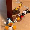 TAKARA TOMY Simpatico Fermaporta Decorativo a Forma di Topo, Anatra e Woody, Antivento e Antiurto, per Ufficio e Casa, Idea Regalo