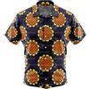 Bandai Camicia hawaiana da uomo e bambino One Piece Monkey D. Luffy Lucy Dressrosa 2026 estiva, abbottonata, ad asciugatura rapida, per il tempo libero