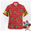 Bandai Camicia Hawaiana con Grafica One Piece, Outfit Cosplay Franky BF-37, T-Shirt Estiva da Uomo, Abbigliamento per Bambini, Maglietta Y2k da Donna