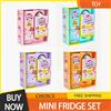 Bandai 2026 NUOVO ZURU Mini Brands Set Mini Frigorifero con Confezione Originale Blind Box Porta Frigorifero Apribile Figura Anime Mystery Box Modello