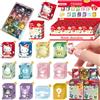 JANDOOM Sanrio Kuromi Hello Kitty Cinnamon Kitty Cat Anime Figure Model Blind Box Toys Rice Grain Doll Ornament Birthday Gifts