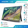ARZOPA Monitor Portatile Mini da 14 Pollici 1920 X1080P HDR IPS Schermo Esterno Secondario per Mac/Laptop/PC/Switch/PS/Xbox A1S