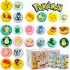 Bandai Anime Pokémon Blind Box Modello Figurina 1-12 Pezzi Serie Pikachu Dormiente Posizione Giocattolo per Interni Regalo per Amici