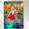 Bandai Carte Olografiche DIY One Piece Nami OP11-054 3° Anniversario Versione EN in Perfette Condizioni, Collezionabili Classiche Anime TCG