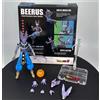 Bandai Dragon Ball SHF Figura Grande di Beerus, il Dio della Distruzione, Modellino Ornamentale Anime di Tendenza
