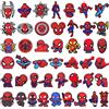 Hot Toys 13-45 Pezzi Ciondoli per Scarpe a Tema Supereroi Cartoon per Crocs, Zoccoli e Ciabatte Bubble Slides, Accessori Fai da Te per Decorazione Scarpe, Fibbie, Regali per Feste
