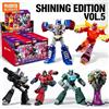 Blokees Transformers Shining 05 Eternal Rivalry Blind Box Kit Modello Assemblabile Optimus Megatron Statuetta da Collezione per Scrivania
