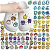 Bandai 320 Pezzi di Decorazioni Rimovibili per Scarpe Pokémon, Accessori Fai-da-Te per Scarpe con Cartoni Animati
