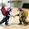 Bandai Nuova Action Figure Godzilla Serie Mostri Anime, Gigan Rex, 18cm, Modellino in PVC da Collezione, Regalo di Compleanno per Bambini