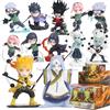 Bandai Anime Naruto Blind Box Model Figure 1-12 pz. Serie NARUTO Ninkai Taisen Statuetta in PVC da Collezione per Scrivania, Giocattolo, Bambola, Regalo di Compleanno