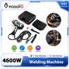 NONE Saldatrice ad Arco Portatile Podofo 4600W, Inverter IGBT 220V, Saldatrice a Elettrodo 20-200A con Display Digitale LCD, Saldatrice MMA con Portaelettrodo per Riparazioni Auto Fai-da-Te, Officina