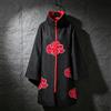 Bandai Costume Cosplay Anime Hokage Akatsuki, Mantello Ninja con Fascia per la Testa, Abbigliamento per Comic Con di Pain, Uchiha Itachi, Sasuke, Sasori, Kakuzu