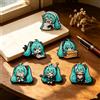 TAKARA TOMY Set di 6 Spille Smaltate con Personaggi Carini in Versione Q, Distintivi Anime per Zaino, Spille da Donna, Accessori Cosplay, Tema Ragazza Carina