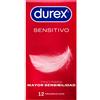 DUREX CONDOMS Preservativi Sottili Durex Sensitive Soft — 12 Unità