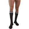 MACHO UNDERWEAR Calzini Fetish Semi-Trasparenti Macho — Taglia Unica, Neri