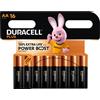 DURACELL Batterie Alcaline AA Duracell Plus Power Boost — 16 Unità
