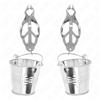 KINK NIPPLE GRIP Pinze Capezzoli BDSM Kink Nipple Grip — Trifoglio con Secchielli