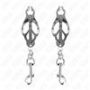 KINK NIPPLE GRIP Pinze per Capezzoli BDSM Kink — Trifoglio Giapponese con Ganci