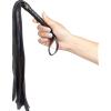 SECRETPLAY 100% FETISH Frusta Bondage BDSM Secretplay Black Whip — Sfrangiata