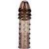 CALEXOTICS Guaina Fallica Calexotics Adonis — Silicone, +5 cm, Nera