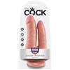 KING COCK Dildo Realistico Doppio King Cock — Con Ventosa, Flesh