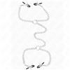 KINK NIPPLE GRIP Morsetti per Capezzoli BDSM Kink Nipple Grip — 4 Catene