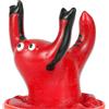 CONDOMERIE Preservativi Dipinti a Mano Condomerie Scorpione Rosso