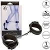 CALEXOTICS Cavigliere BDSM in Pelle Calexotics Nocturnal — Regolabili, Nere