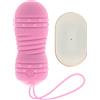 OHMAMA STIMULATING Uovo Vibrante Telecomandato Ohmama — 7 Modalità, Silicone Rosa