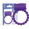 CASUAL LOVE Anello Fallico Vibrante Casual Love Ring 25 — Silicone, Viola