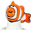 CONDOMERIE Preservativi Artigianali Dipinti a Mano Condomerie — Pesce Arancione