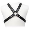 LEATHER BODY Imbracatura BDSM Leather Body Lasic — Vestito in Pelle