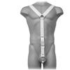LEATHER BODY Imbracatura BDSM Uomo Leather Body — Bianco