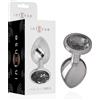 INTENSE ANAL TOYS Plug Anale in Metallo Intense Diamond Jewel — Cristallo, Taglia S
