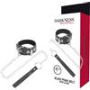 DARKNESS BONDAGE Anello Fallico con Cinturino BDSM Darkness — Vegan Leather