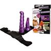BAILE Imbracatura Strapless Doppia Penetrazione Baile — TPR, Lilla
