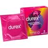 DUREX CONDOMS Preservativi con Rilievi Durex Dame Placer — 3 Unità