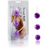 BAILE STIMULATING Palline Anali Vaginali Baile — ABS, 3 Sfere 34 mm, Lilla