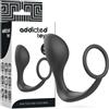 ADDICTED TOYS Plug Anale con Anello Fallico Addicted Toys Annal — Silicone Nero