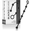 BLACK&SILVER Palline Anali per Principianti Black&Silver Korg — Silicone 21 cm