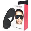 DARKNESS BONDAGE Benda per Occhi BDSM Darkness — PVC, Fascia Elastica Regolabile