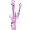 BAILE VIBRATORS Vibratore Rabbit Punto G e Anale Baile — Gelatina, 6 Modalità