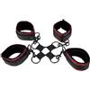 CALEXOTICS Kit Bondage Hog Tie Calexotics Scandal — 4 Polsini Regolabili