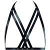 BIJOUX MAZE Imbracatura Reggiseno Halter Bijoux Indiscrets Maze — Nera