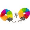 SPENCER & FLETWOOD Manette BDSM Foderate Spencer & Fleetwood — Metallo Arcobaleno