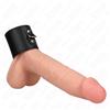 KINK RING POWER Anello Fallico in Pelle BDSM Kink Ring Power — Chiusura a Pressione