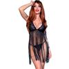 CHILIROSE BABYDOLLS Babydoll in Pizzo con Perizoma Chilirose CR 4462 — Nero L/XL