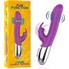 FUN FUNCTION Vibratore Rabbit Doppio Motore Fun Function Combi — Clitoride