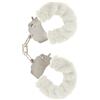 TOYJOY Manette BDSM Peluche Toyjoy Furry Fun — Bianco, con Chiavi